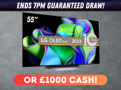 LG OLED EVO C3 55" OR £1000 CASH