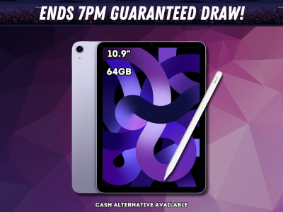 Win this Epic Apple Ipad Air 2022 + Apple Pencil (2nd Gen)!