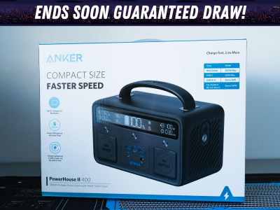Win A Anker Portable Power Station! Delivery Portable Generator for Road Trips, Camping, Emergency Power, and More!