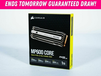 Win this Corsair MP600 CORE 1TB 4.0 NVMe SSD