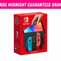 Win this EPIC Nintendo Switch OLED in NEON